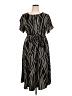 BLOOMCHIC 100% Polyester Print Black Casual Dress Size 14 - 16 - photo 1