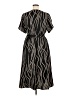 BLOOMCHIC 100% Polyester Print Black Casual Dress Size 14 - 16 - photo 2