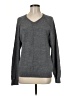 Lucky Brand 100% Cotton Gray Pullover Sweater Size M - photo 1