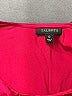 Talbots 100% Silk Burgundy Short Sleeve Silk Top Size 12 - photo 7