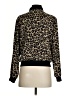 Stella & Dot Animal Print Gold Jacket Size S - photo 2