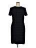 Talbots Argyle Black Casual Dress Size 16 - photo 1