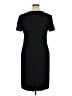 Talbots Argyle Black Casual Dress Size 16 - photo 2