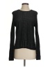 Eileen Fisher Metallic Black Pullover Sweater Size S - photo 1
