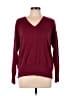 CALVIN KLEIN JEANS 100% Cotton Burgundy Pullover Sweater Size L - photo 1