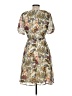 NY Collection 100% Polyester Paisley Ivory Cocktail Dress Size M - photo 2