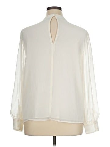 Banana Republic Factory Store Long Sleeve Blouse (view 2)