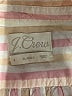 J.Crew 100% Cotton Stripes Pink Short Sleeve Button-Down Shirt Size 2 - photo 7