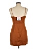 showpo 100% Polyester Solid Brown Cocktail Dress Size 6 - photo 2