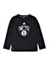 Adidas 100% Polyester Black Long Sleeve T-Shirt Size 8 - photo 1