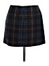 Maje 100% Cupro Plaid Brown Casual Skirt Size EU (FR) 36 / US 4 - photo 2