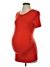 Gap - Maternity Orange Short Sleeve Top Size XS Maternity - photo 1