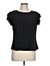 E&M Collection Black Short Sleeve Top Size L - photo 1