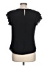 E&M Collection Black Short Sleeve Top Size L - photo 2