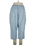 Westbound 100% Cotton Paisley Blue Casual Pants Size XL - photo 2