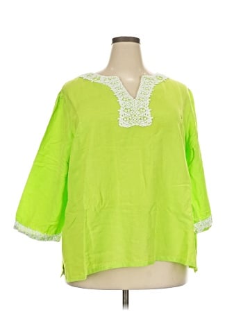 Appraisal 3/4 Sleeve Blouse (view 1)