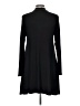 Elan Solid Black Casual Dress Size L - photo 2