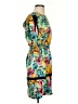 Marc by Marc Jacobs 100% Polyester Tropical Teal Cocktail Dress Size XS - photo 4