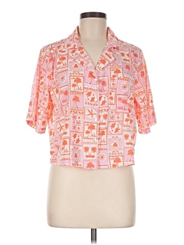 Sigrid Olsen Short Sleeve Blouse (view 1)