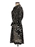 Topshop 100% Polyester Animal Print Black Cocktail Dress Size 6 - photo 5