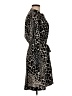 Topshop 100% Polyester Animal Print Black Cocktail Dress Size 6 - photo 4