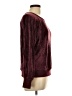 Lou & Grey Burgundy Long Sleeve Top Size L - photo 4