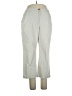 Lands' End 100% Baumwolle Solid Ivory Casual Pants Size 16 - photo 1