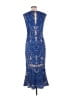JS Collections Blue Cocktail Dress Size 6 - photo 2