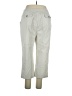 Lands' End 100% Baumwolle Solid Ivory Casual Pants Size 16 - photo 2