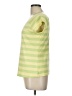 Covington 100% Cotton Green Yellow Short Sleeve Top Size L - photo 5