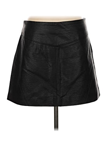 Divided by H&M Faux Leather Skirt (view 1)