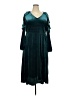 NY Collection Teal Cocktail Dress Size 2X - photo 1