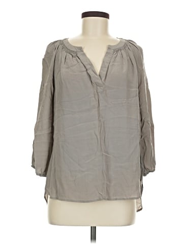 Max Studio 3/4 Sleeve Silk Top (view 1)