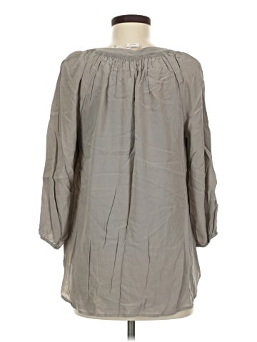 Max Studio 3/4 Sleeve Silk Top (view 2)
