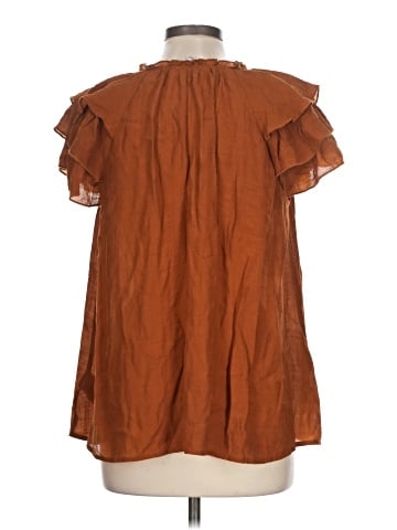 NANETTE Nanette Lepore Short Sleeve Blouse (view 2)