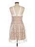 Self-Portrait 100% Polyester Ivory Cocktail Dress Size 8 - photo 2