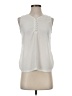 Express 100% Polyester Ivory Sleeveless Blouse Size S - photo 1
