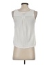 Express 100% Polyester Ivory Sleeveless Blouse Size S - photo 2