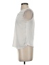 Express 100% Polyester Ivory Sleeveless Blouse Size S - photo 5