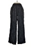 Illa Illa 100% Rayon Stripes Black Casual Pants Size S - photo 1