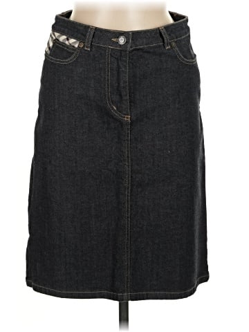 Burberry Denim Skirt (view 1)