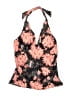 Unbranded Floral Orange Black Swimsuit Top Size XL - photo 1