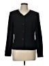 Finity Studio 100% Polyester Solid Black Blazer Size 10 - photo 1