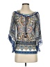 Analili 100% Polyester Blue 3/4 Sleeve T-Shirt Size XS - photo 1