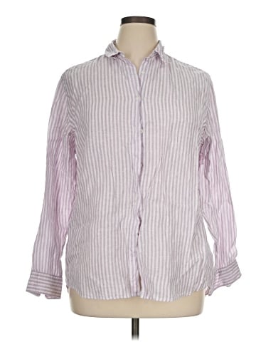 Uniqlo Long Sleeve Button-Down Shirt (view 1)