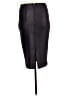 Express Metallic Solid Maroon Black Formal Skirt Size 6 - photo 2