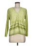 Rafael 100% Polyester Green Long Sleeve Blouse Size M - photo 1