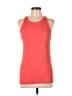 Zella 100% Nylon Orange Active Tank Size L - photo 1
