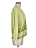 Rafael 100% Polyester Green Long Sleeve Blouse Size M - photo 4