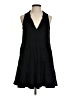 Max Studio Solid Black Casual Dress Size XS - photo 1